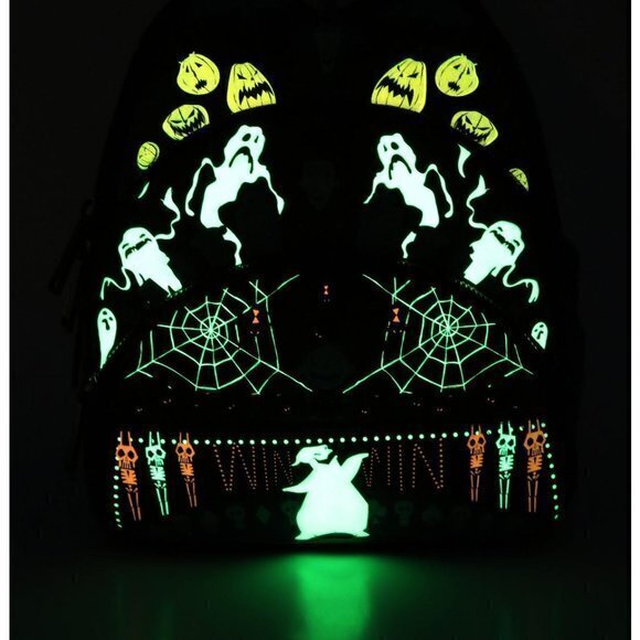 Loungefly Disney The Nightmare Before Christmas Oogie's Boys Mini Backpack - Picture 2 of 6